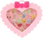 Zabawy w naśladowanie dorosłych - Pierścionki Bajkowe 24 Sztuki Serce Zabawka Dla Dzieci - miniaturka - grafika 1