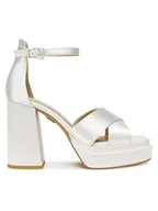 Sandały damskie - Buffalo Sandały Bonny 1291411 Biały - miniaturka - grafika 1