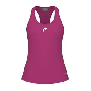 HEAD Spirit Tank Top damski, żywy różowy, XL - Koszulki i topy damskie - miniaturka - grafika 1
