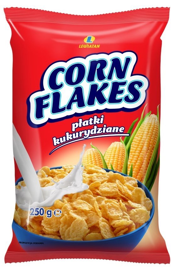 LEWIATAN PŁATKI KUKURYDZIANE 250 G