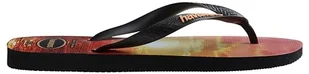 Havaianas Męskie klapki Hype, Czarny Czarny Brzoskwiniowy, 35/36 EU - Klapki i japonki męskie - miniaturka - grafika 1