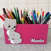 Przyborniki na biurko - Przybornik na kredki O2K31 - miniaturka - grafika 1