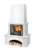 Piece wolnostojące - ABX Piec kaflowy Lombardie - Perłowy - miniaturka - grafika 1