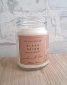 Świece - Świeca Sojowa Zapachowa Black Opium 143ml 27h Świeczka w Słoiku - miniaturka - grafika 1