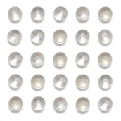 Zestawy biżuterii dla kobiet - Zestaw koralików z naturalnego kryształu do biżuterii breloków 8 mm 200 szt - miniaturka - grafika 1