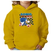 Bluzy dla dziewczynek - BLUZA DZIECIĘCA SONIC 134-140 DLA DZIEWCZYNKI CHŁOPCA PREZENT - miniaturka - grafika 1