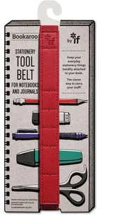 IF Bookaroo Tool belt przybornik na pasku czerwon - Zakładki do książek - miniaturka - grafika 2