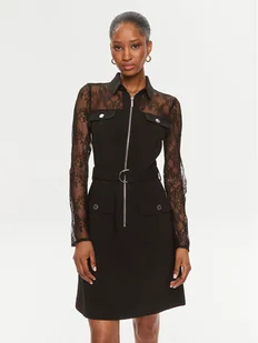 Morgan Sukienka codzienna 232-RPIK Czarny Slim Fit - Sukienki - miniaturka - grafika 1