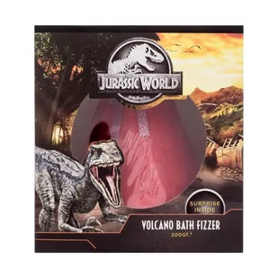 Universal Jurassic World Volcano Bath Fizzer kąpielowa kula 200 g dla dzieci - Kosmetyki kąpielowe dla dzieci - miniaturka - grafika 1