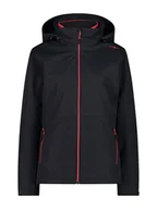 Kurtki i kamizelki sportowe damskie - CMP Kurtka funkcyjna 3w1 w kolorze czarno-czerwonym - miniaturka - grafika 1