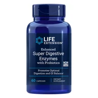 Układ pokarmowy - Life Extension Life Extension Super Enzymy Trawienne z Probiotykami - 60 kapsułek - miniaturka - grafika 1