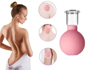 Problemy skórne - Bańka chińska próżniowa silikonowa do masażu ciała L - miniaturka - grafika 1