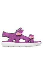 Buty dla dziewczynek - Timberland Sandały Perkins Row TB0A43EAETQ1 Fioletowy - miniaturka - grafika 1