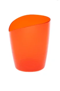 Doniczka do storczyków "Mia" 0,8 L [pomarańczowy] - Beczki - miniaturka - grafika 1