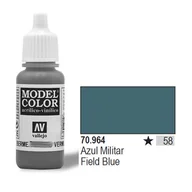 Akcesoria i części modelarskie - Vallejo Field Blue MC058 70964 - miniaturka - grafika 1