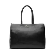 Torebki damskie - Calvin Klein Torebka Re-Lock Shopper W/Laptop Pouch K60K608720 BAX - miniaturka - grafika 1