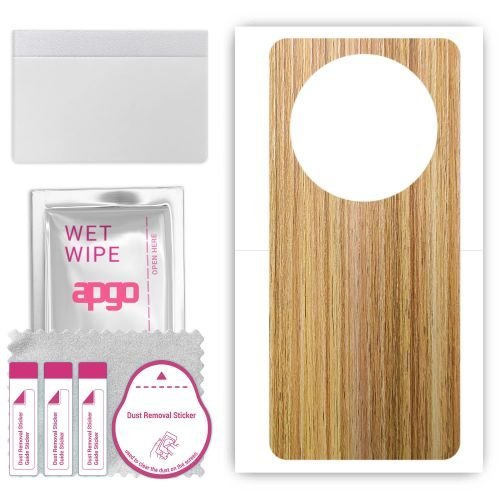 folia naklejka skórka strukturalna na TYŁ do Honor Magic6 Lite 5G - Drewno Dąb Miodowy - apgo SKINS