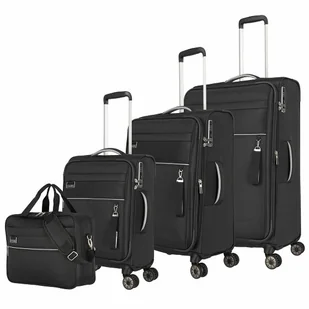 Travelite Miigo 4 Roll Suitcase Set 4szt. nachtschwarz - Walizki - miniaturka - grafika 1