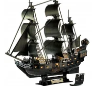 Puzzle - Pirates of the Caribbean: Dead Men Tell No Tales 3D Puzzle Black Pearl - miniaturka - grafika 1