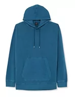 Bluzy męskie - BOSS Męska bluza z kapturem Wefadehoody, Medium Blue424, L - miniaturka - grafika 1