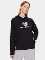 Bluzy damskie - New Balance Bluza WT31533 Czarny Relaxed Fit - miniaturka - grafika 1