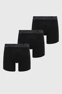 Majtki damskie - Under Armour bokserki 3-pack męskie kolor czarny - miniaturka - grafika 1
