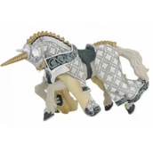 Figurki dla dzieci - Papo Koń Mistrza broni z czubem jednorożca - miniaturka - grafika 1