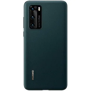 Huawei Etui Huawei PU Case Huawei P40, ciemnozielone 6901443365913 - Etui i futerały do telefonów - miniaturka - grafika 1