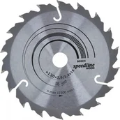 Tarcze do pił - Bosch Tarcza do piły tarczowej Standard for Wood Speed 130 x 16 x 2 2 mm 18 2608640775 1 szt - miniaturka - grafika 1