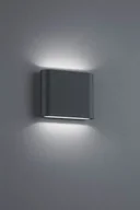 Lampy ogrodowe - Trio Thames II Antracyt LED 2x2,5W szer. 11,5cm. IP54 3000K Kinkiet zewnętrzny 227560242 227560242 - miniaturka - grafika 1