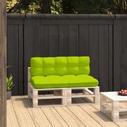 Poduszki ogrodowe - vidaXL Poduszki na sofę z palet, 2 szt., jasnozielone - miniaturka - grafika 1