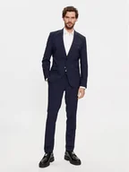 Garnitury - Hugo Garnitur Arti/Hesten232X 50496660 Granatowy Extra Slim Fit - miniaturka - grafika 1