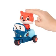 Samochody i pojazdy dla dzieci - B. Toys Wonder Wheels, laweta z autkami Car Carrier - miniaturka - grafika 1
