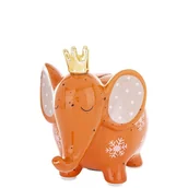 Skarbonki - Skarbonka Słonik ceramiczna na PREZENT OTWIERANA - miniaturka - grafika 1