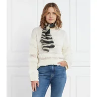 Swetry damskie - Liviana Conti Wełniany sweter | Regular Fit - miniaturka - grafika 1