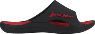 Klapki męskie Rider Bay XIV AD czarno-czerwone 83632-BB243 43 - Klapki i japonki męskie - miniaturka - grafika 1