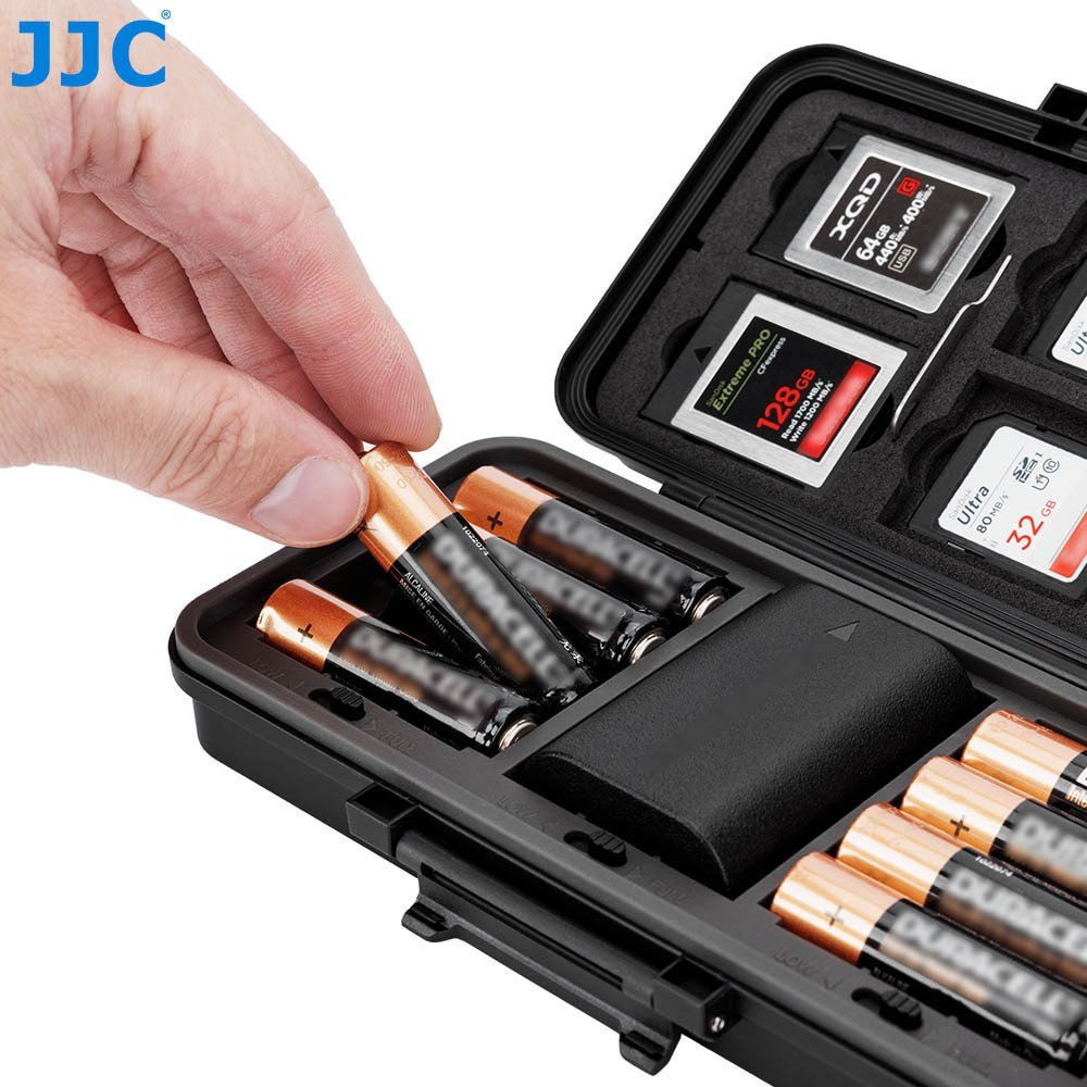 JJC Wielofunkcyjne etui JJC JBC-K3 na baterie i karty pamięci