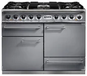 Kuchenki gazowo-elektryczne - Kuchnia gazowo-elektryczna FALCON Deluxe 110 Stal nierdzewna chrom - miniaturka - grafika 1