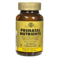 Witaminy i minerały - Solgar Witaminy i minerały prenatalne - 120 tabletek - miniaturka - grafika 1