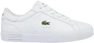 Buty dla dziewczynek - Buty młodzieżowe LACOSTE POWERCOURT 1263 SUJ 751SUJ0003.21G 37.5 - miniaturka - grafika 1