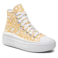 Trampki damskie - Converse Trampki Ctas Mowe Hi A01194C Cyber Mango/White/White - miniaturka - grafika 1