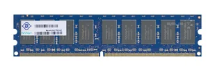 Pamięć RAM 1x 2GB Nanya ECC UNBUFFERED DDR2  667MHz PC2-5300 UDIMM | NT2GT72U8PD0BY-3C - Pamięci RAM - miniaturka - grafika 1