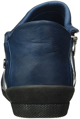 Andrea Conti Damskie kozaki z krótką cholewką 0340518, niebieski - Niebieski Bleu 013-36 EU