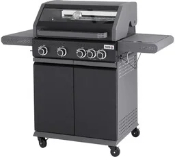 GRILL GAZOWY OKAYA 4+1, 14,5KW, Z SZYBĄ - Grille gazowe - miniaturka - grafika 1