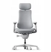 Fotele i krzesła biurowe - R2 Invest LiberNovo Omni Dynamic Krzesło Ergonomiczne Siedzisko 45cm Szare - miniaturka - grafika 1