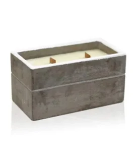 Awm Świeca sojowa w betonie Wanilia i Pomarańcza 850g - Świece - miniaturka - grafika 1