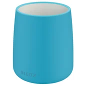 Przyborniki na biurko - Leitz Kubek na długopisy okrągły 85x108mm COSY ceramiczny niebieski morski (dostępność 28-01-2021) /53290061/ ES1508-1 - miniaturka - grafika 1