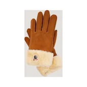 Rękawiczki - PARAJUMPERS Skórzane rękawiczki | shearling - miniaturka - grafika 1