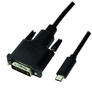 Logilink USB-C DVI 3.0m UA0332 - Czytniki kart pamięci - miniaturka - grafika 2