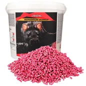 Zwalczanie i odstraszanie szkodników - Trutka Na Myszy I Szczury Granulat Bromadiolon Strong 3 Kg - miniaturka - grafika 1